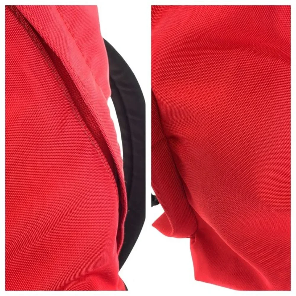 Balenciaga Explorer Red Black Nylon Backpack Daypack Backpack - Picture 6 of 9